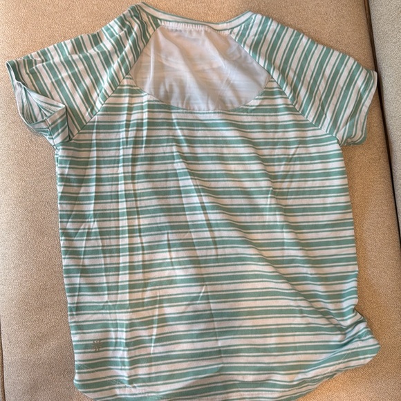 Striped Athleta Girl Top Size 12 - Picture 2 of 4